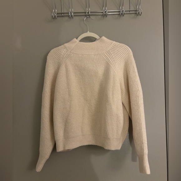 LBLC the Label Turtleneck Sweater in Cream - Picture 2 of 5